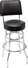 Fender Blackout Backrest Barstool, 30"